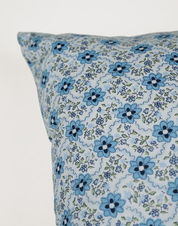 Prydnadskudde blå - 4