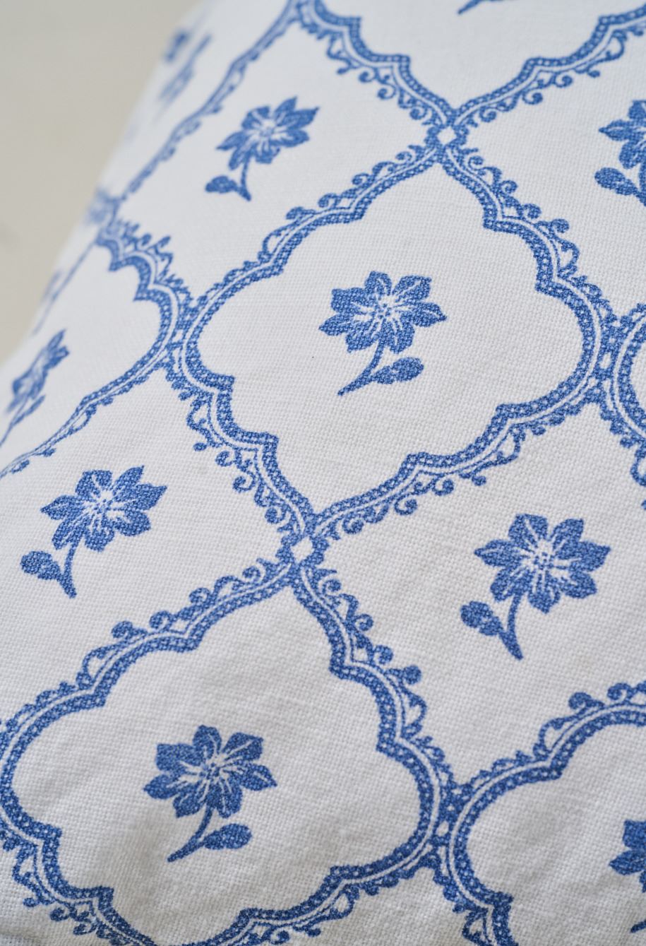 Prydnadskudde blå - 2