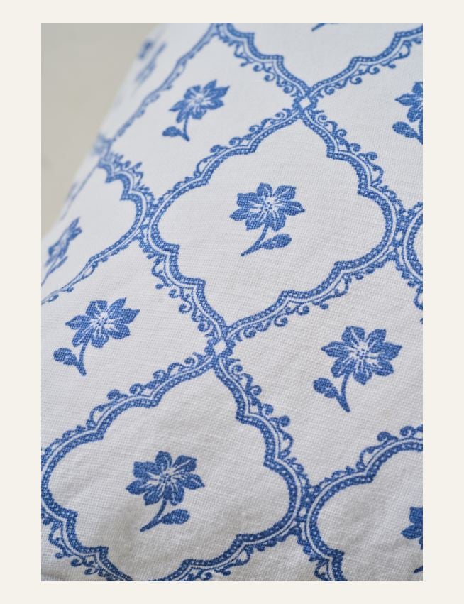 Prydnadskudde blå - 2