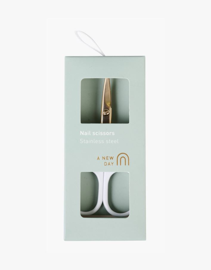 Nagelsaxar vit - 4,5x9,2x0,3 cm vit - 1
