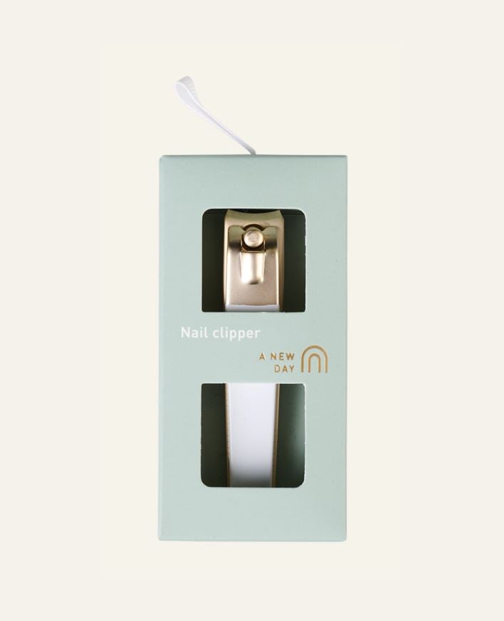 Nagelklippare guld - 1,5x8x2,3 cm guld - 1