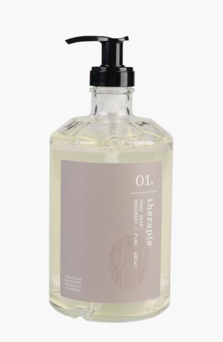 Therapie Rosemay & Pine handtvål transparent
