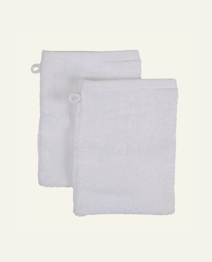 Tvättlapp 2 st vit - 16x21 cm vit - 1