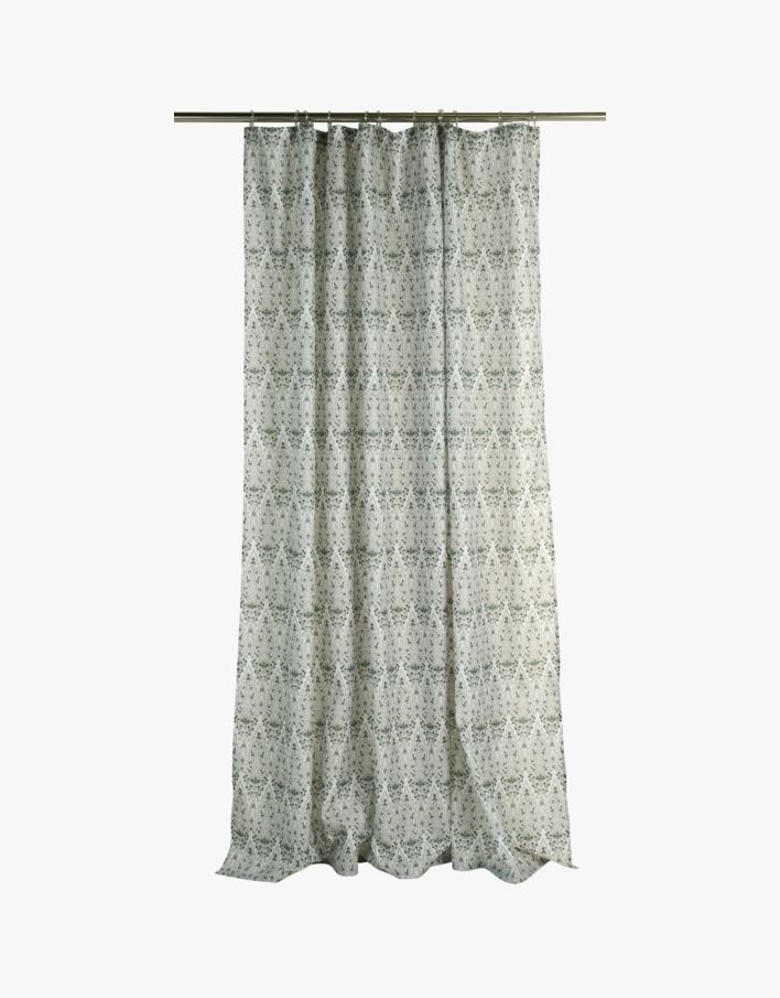 Duschdraperi multi/grön - 180x200 cm multi/grön - 1