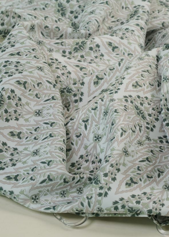 Duschdraperi multi/grön - 2