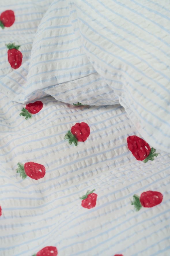 Påslakanset i bäckebölja ljusblå - 4