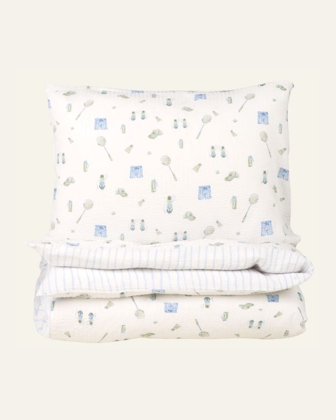 Påslakanset multi/grön - 230x220 cm/50x60 cm multi/grön - 1