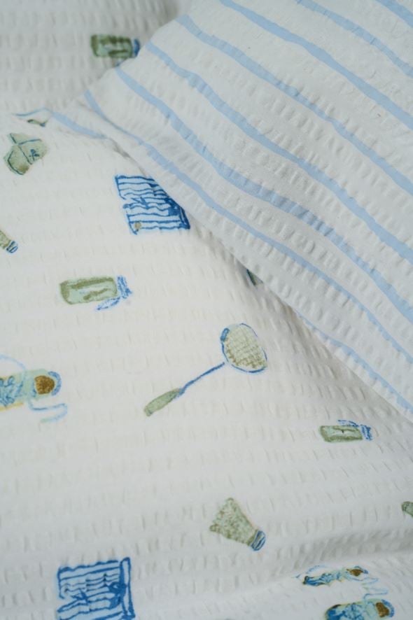 Påslakanset  multi/grön - 2