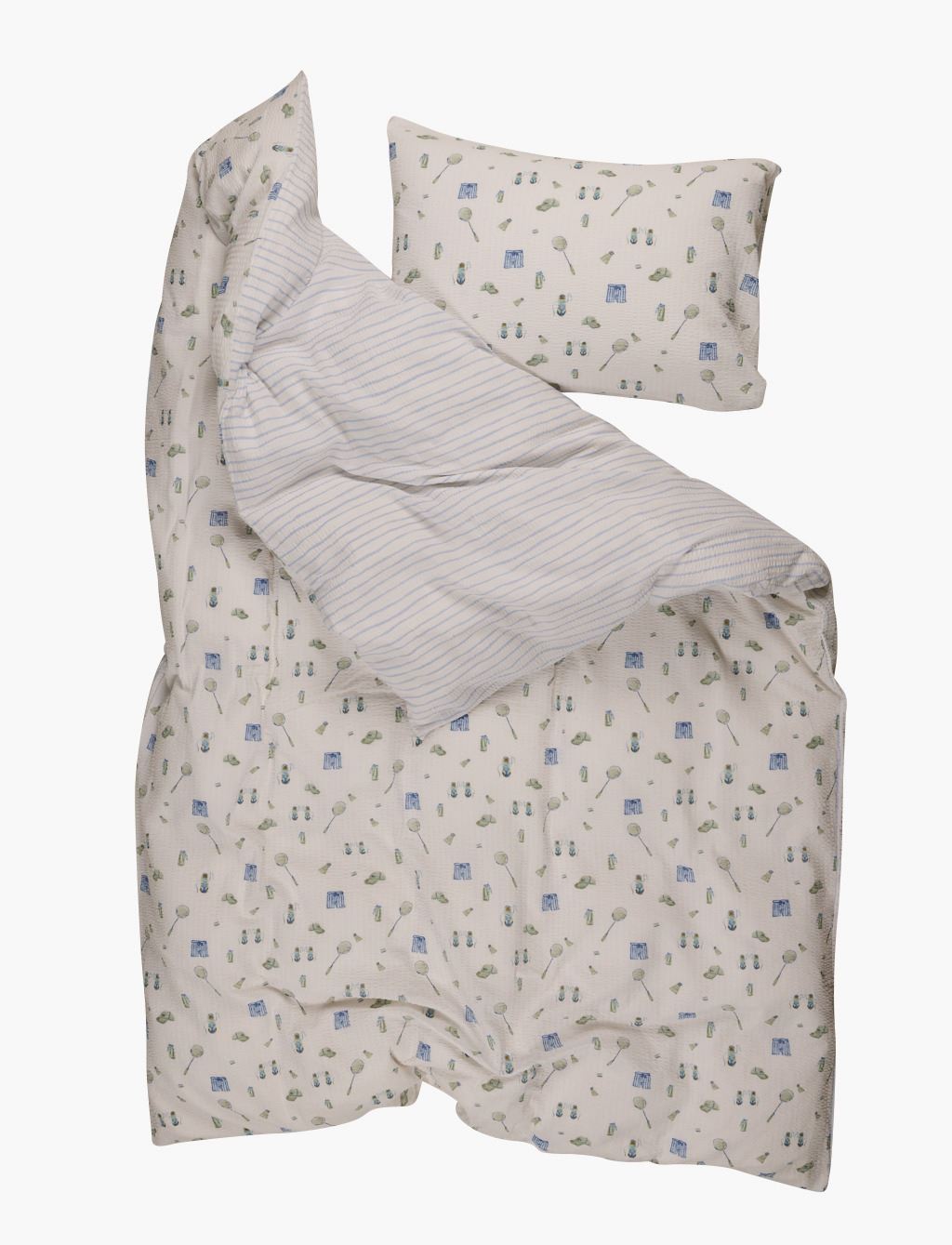 Påslakanset  multi/grön - 3