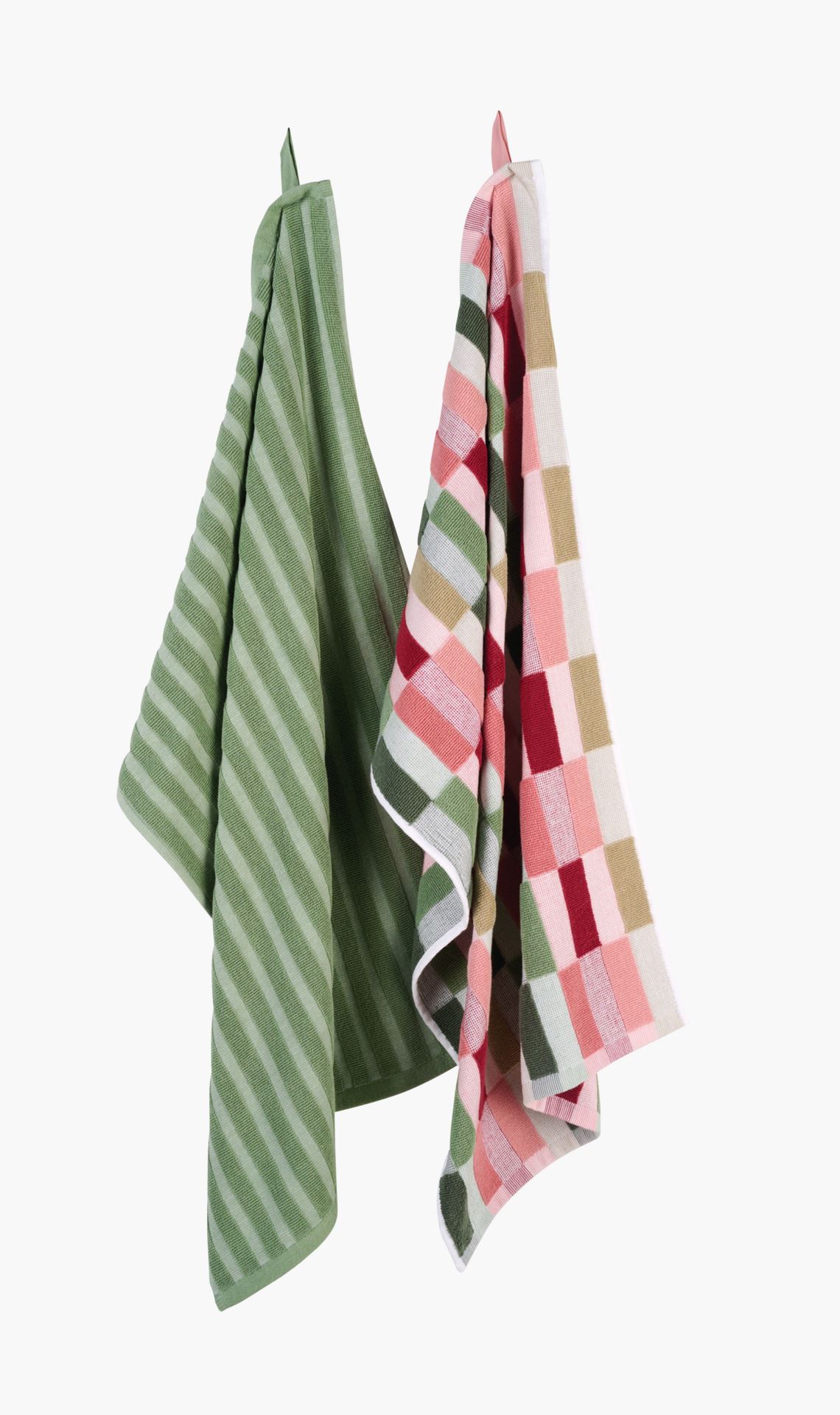 Kökshandduk mörkgrön - 45x70 cm mörkgrön - 1