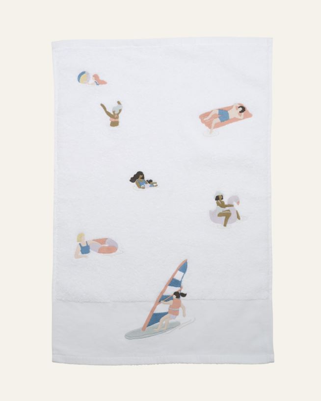 Handduk vit - 40x60 cm vit - 1