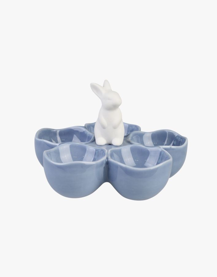 Ägghållare blå - 13,7x13,7x8,8 cm blå - 1