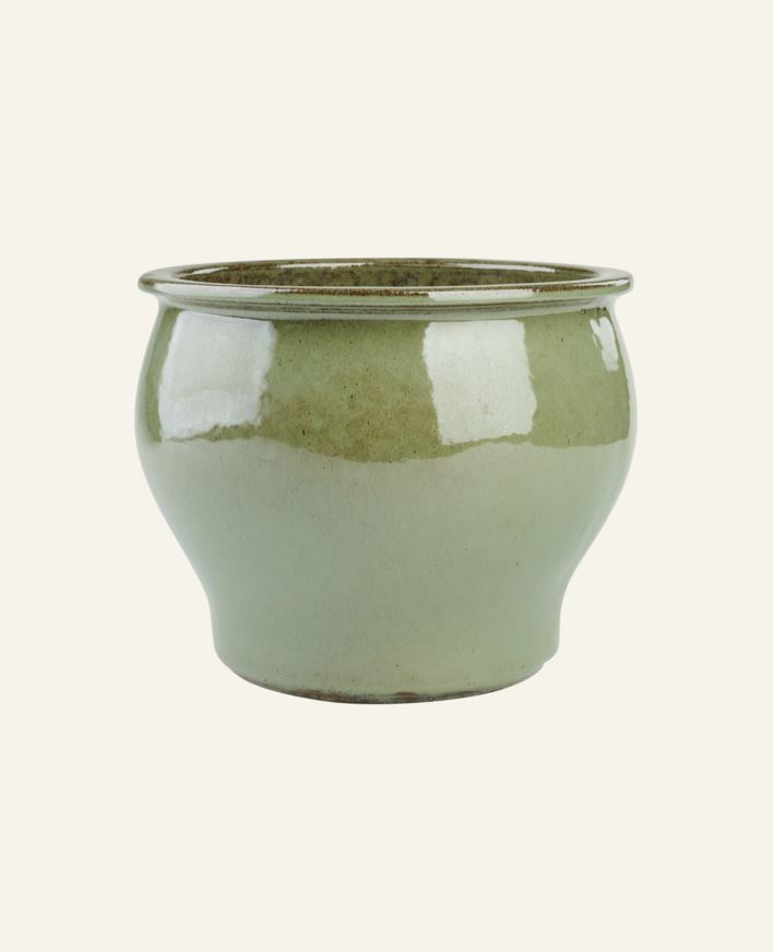 Kruka grågön - 28x28x22 cm grågön - 1