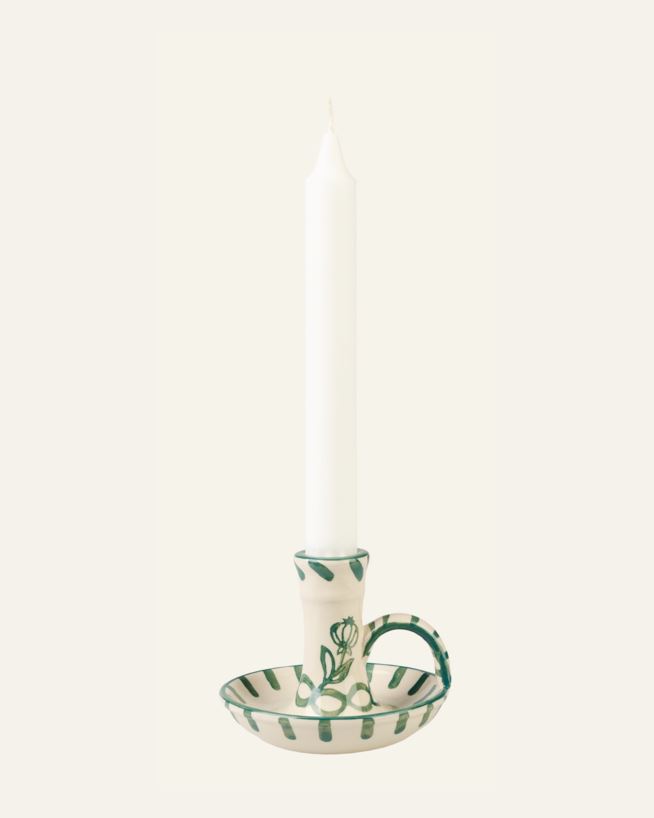 Ljusstake multi/grön - 10,2x10,2x8,5 cm multi/grön - 1