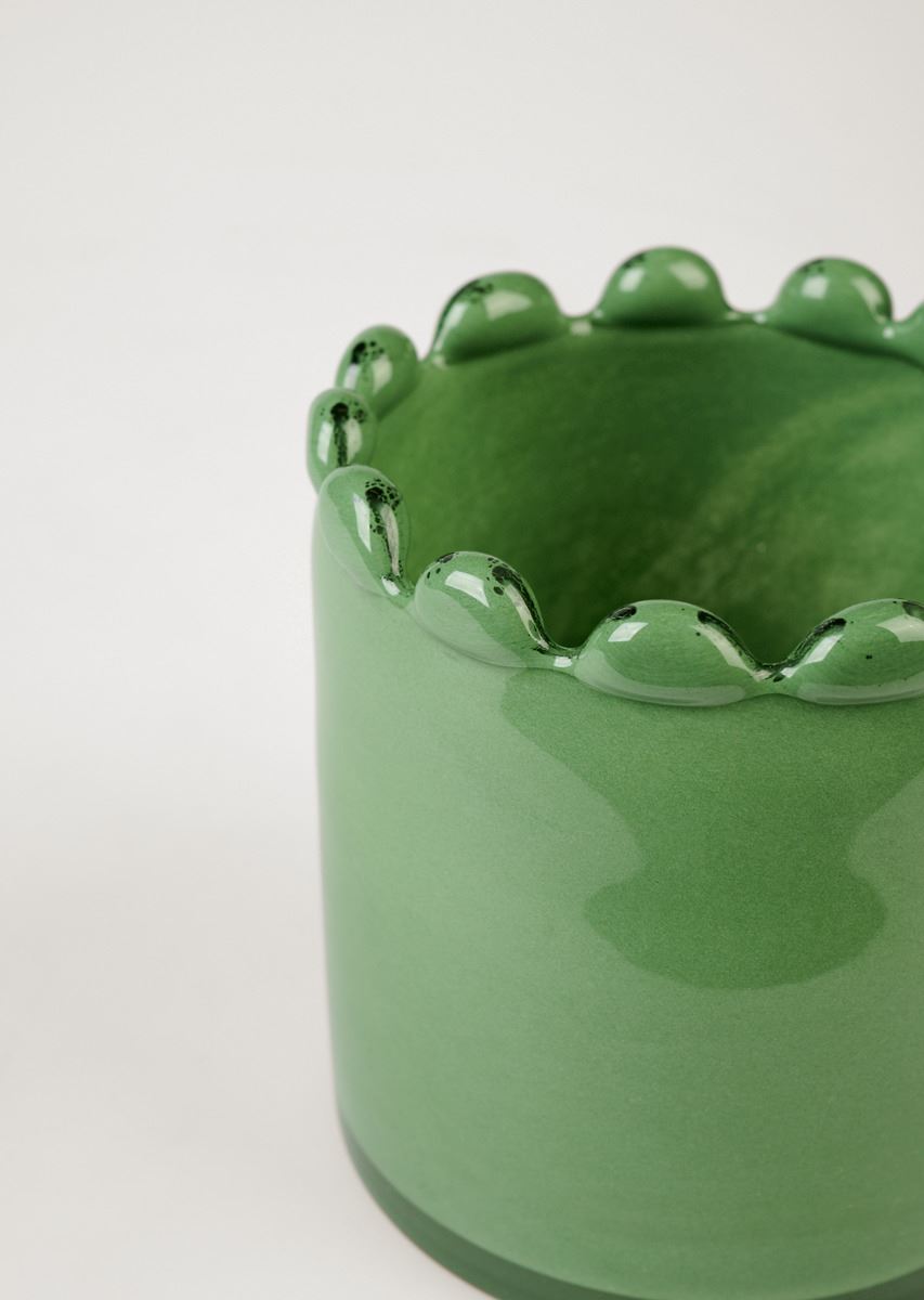 Värmeljushållare grön - 4