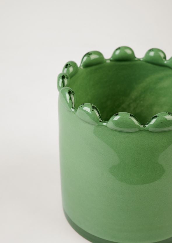 Värmeljushållare grön - 4