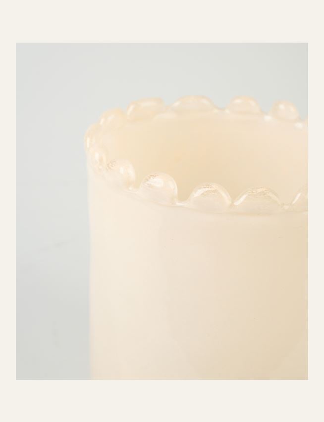 Värmeljushållare beige - 4