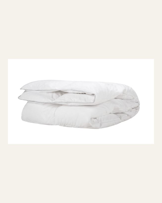 Medelvarmt duntäcke vit - 150x210 cm vit - 1