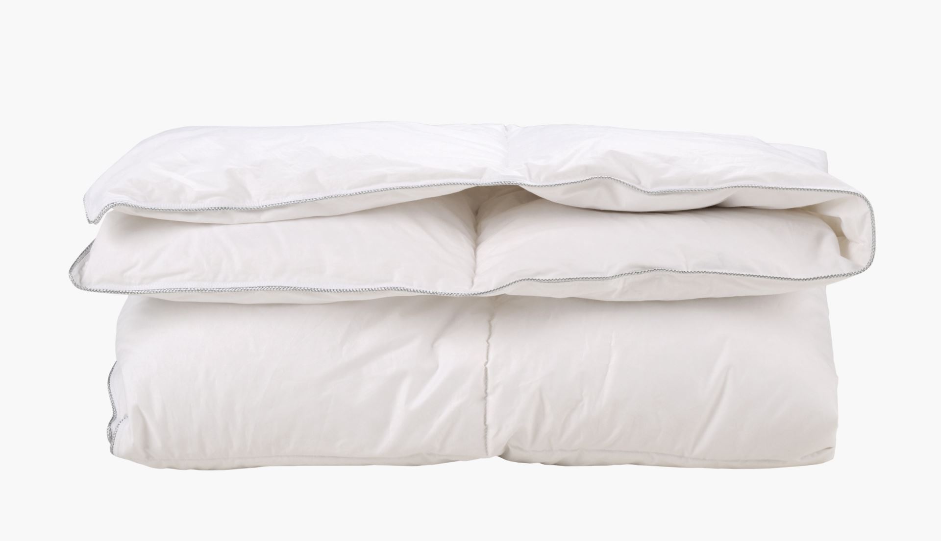 Medelvarmt duntäcke vit - 150x210 cm vit - 1