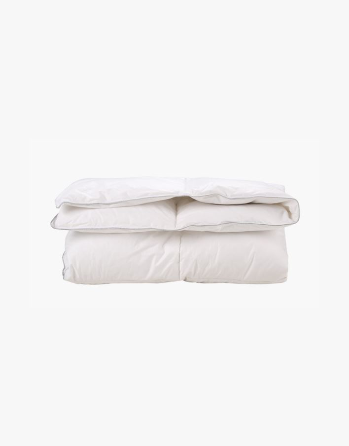 Medelvarmt duntäcke vit - 150x210 cm vit - 1