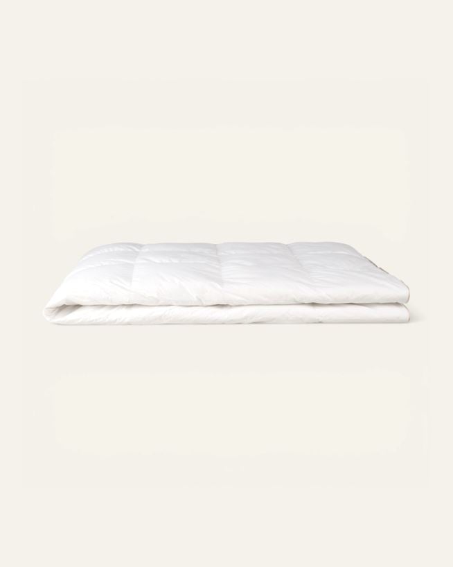 Medelvarmt duntäcke vit - 150x210 cm vit - 1