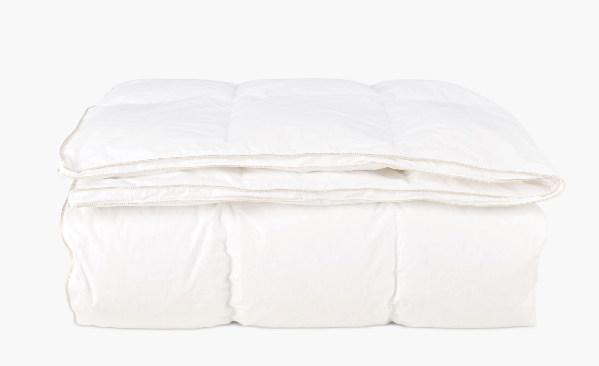 Medelvarmt duntäcke vit - 150x210 cm vit - 1