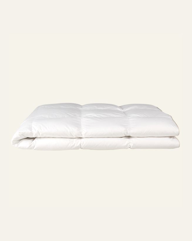 Medelvarmt duntäcke vit - 150x210 cm vit - 1