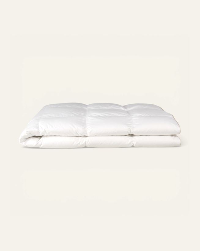 Medelvarmt duntäcke vit - 150x210 cm vit - 1