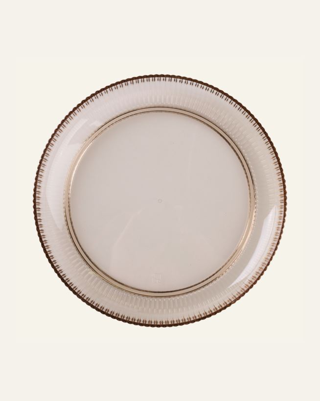 Tallrik brun - ø25 cm brun - 1
