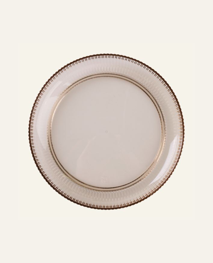 Tallrik brun - ø25 cm brun - 1