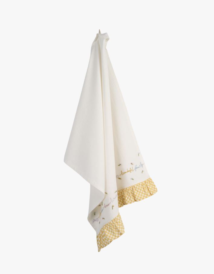 Kökshandduk vit - 54x70 cm vit - 1