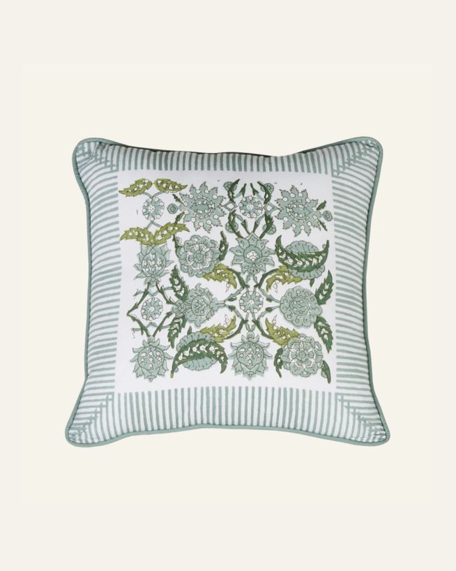 Prydnadskudde grön - 30x30 cm grön - 1