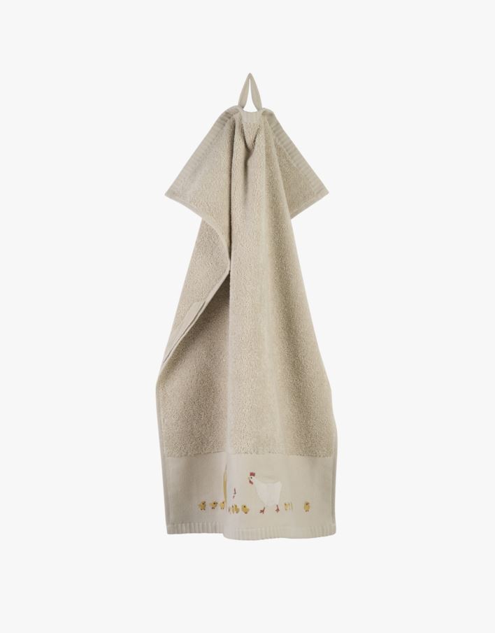 Handduk beige - 40x60 cm beige - 1