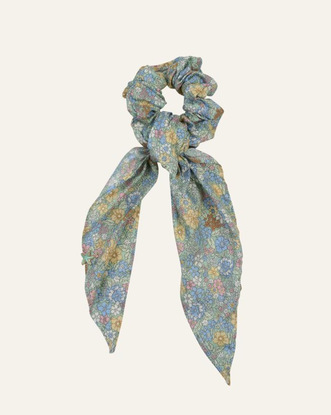 Hårsnodd grön - 6,5x6,5 cm grön - 1