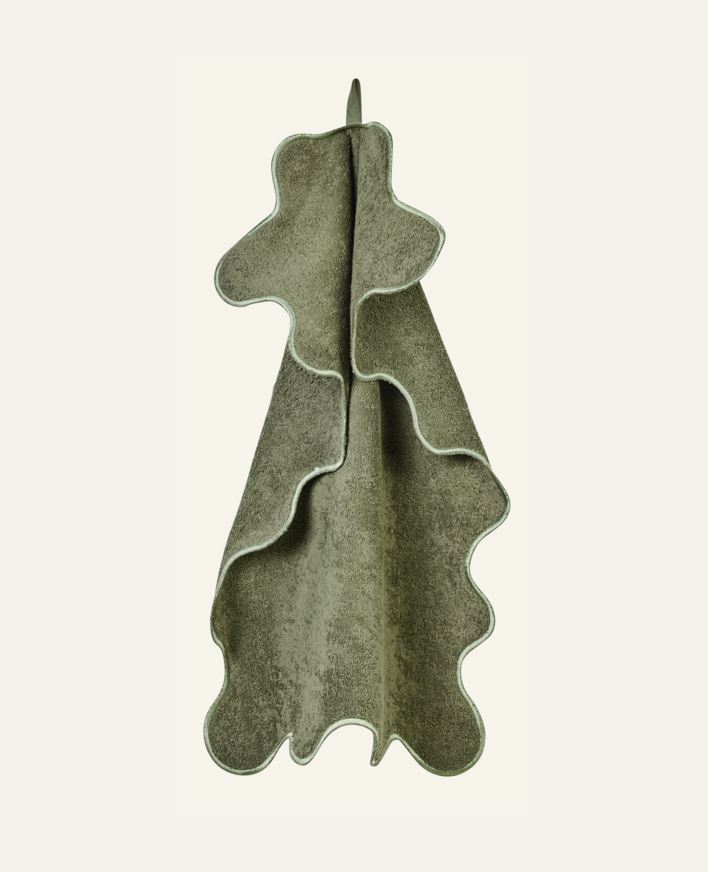 Handduk mörkgrön - 40x60 cm mörkgrön - 1