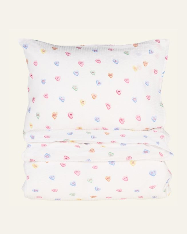Påslakanset i bäckebölja multi - 150x210 cm/50x60 cm multi - 1