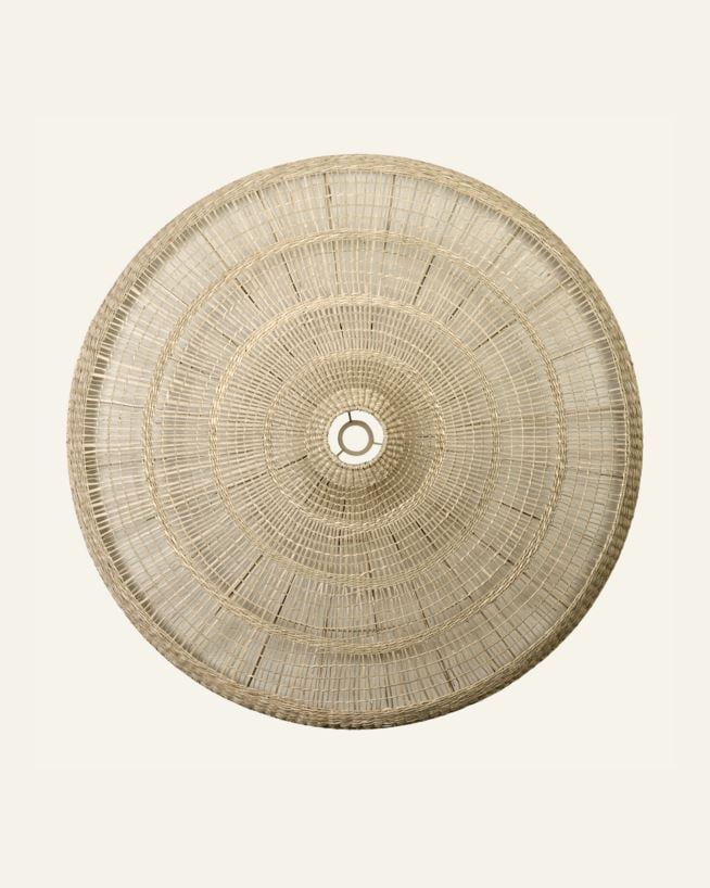 Lampskärm natur - 18 cm ø100 natur - 1