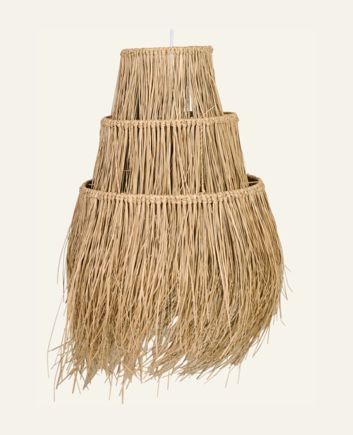 Lampskärm sand - 40x40x80 cm sand - 1