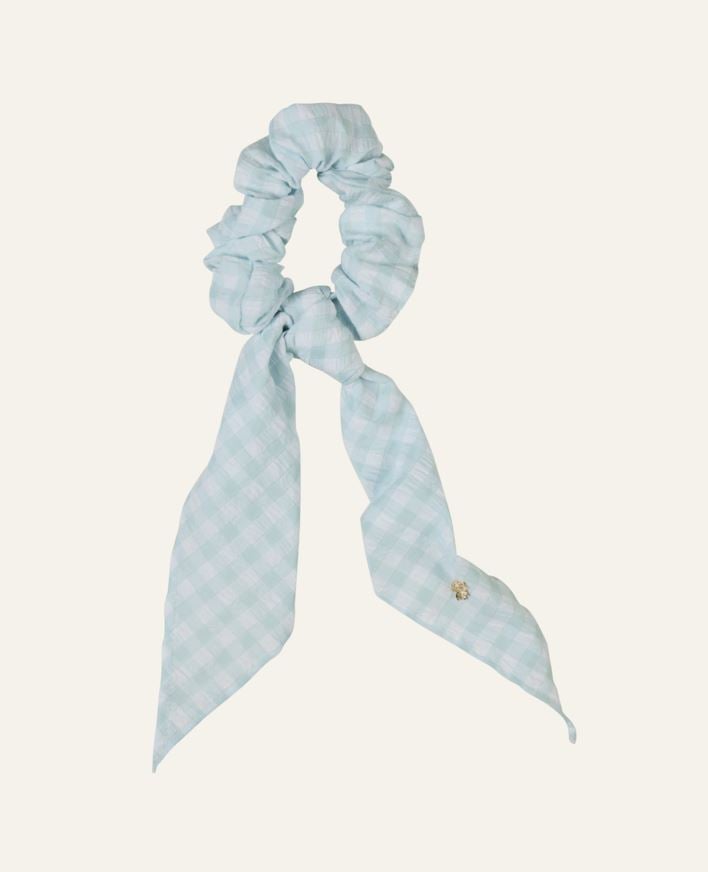 Hårsnodd turkos - ø6,5 cm turkos - 1