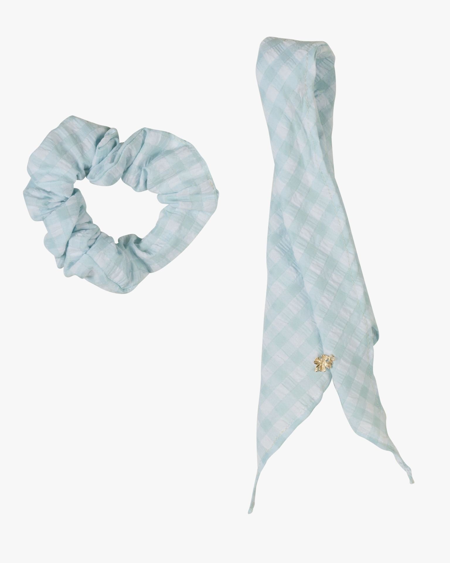 Hårsnodd turkos - 2