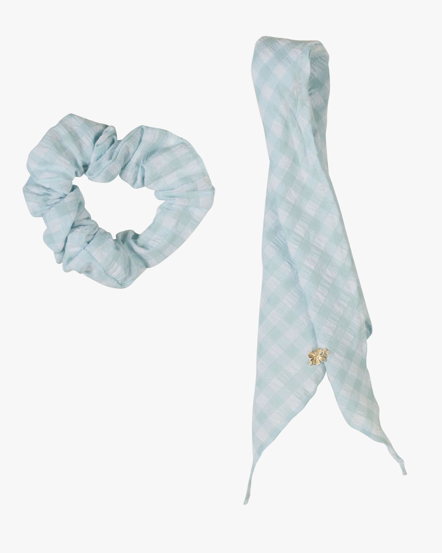 Hårsnodd turkos - 2