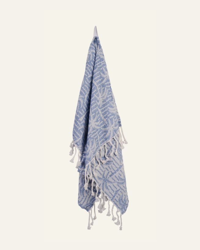Handduk blå - 50x70 cm blå - 1