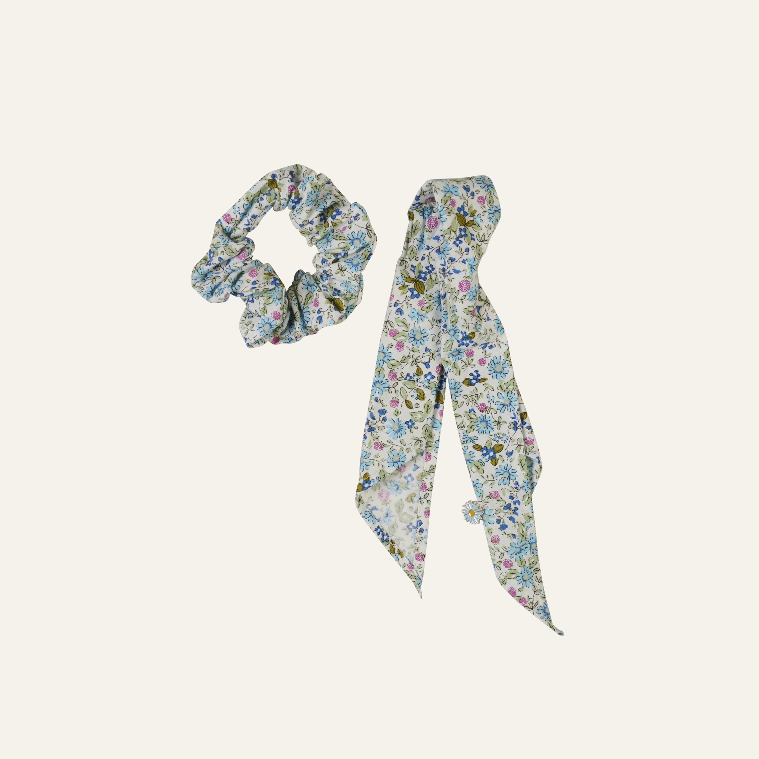 Hårsnodd multi/blå - 2