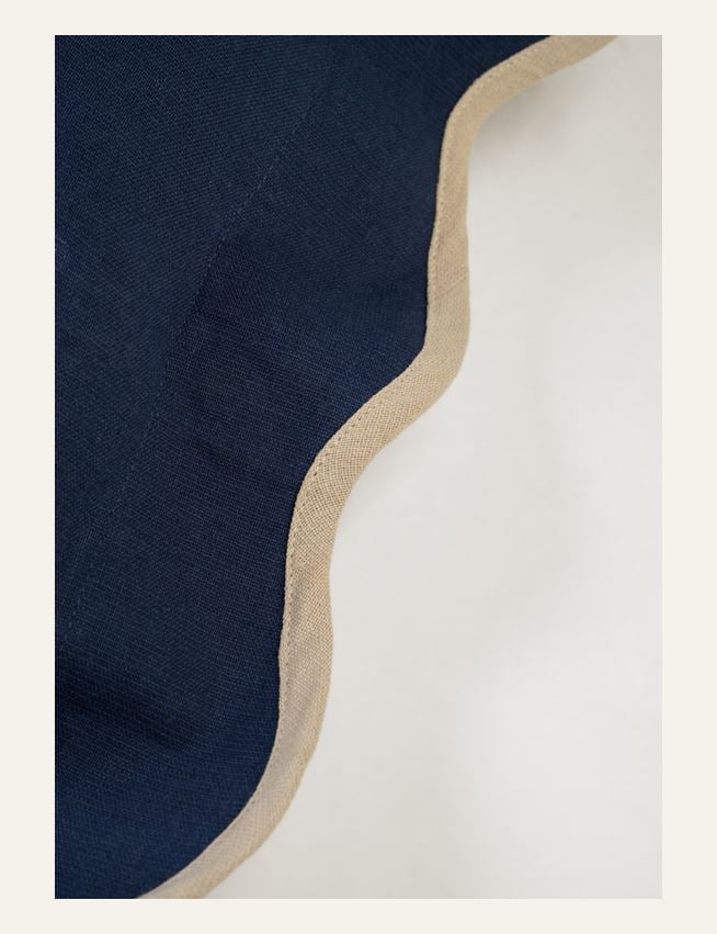 Prydnadskudde blå - 2