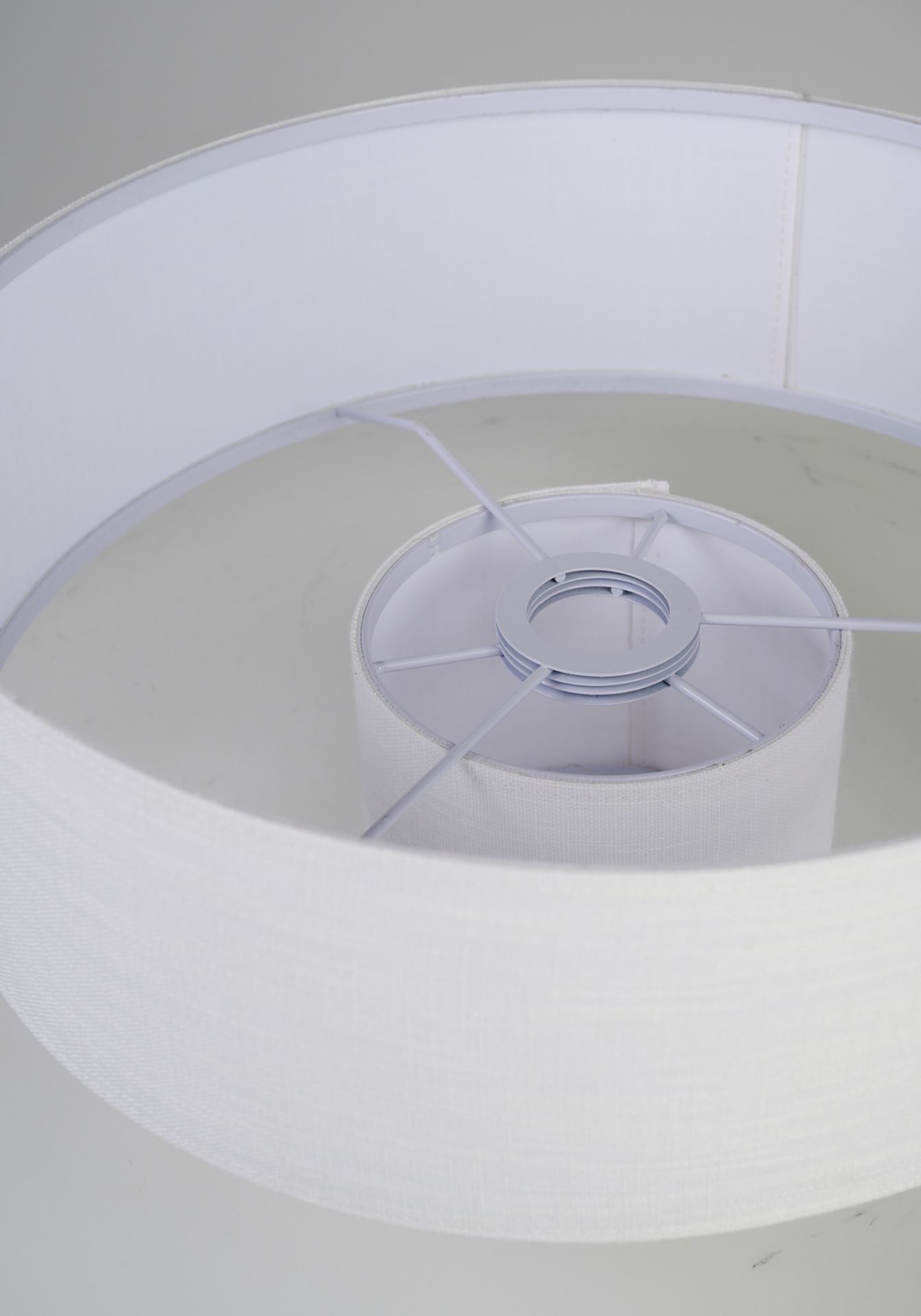 Lampskärm vit - 21,5 cm ø38 vit - 1