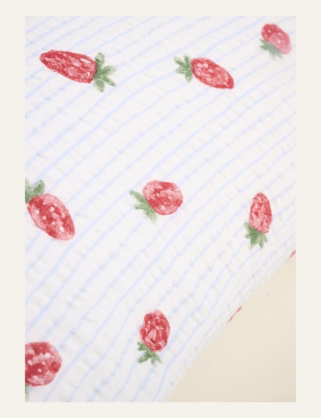 Örngott i bäckebölja ljusblå - 2