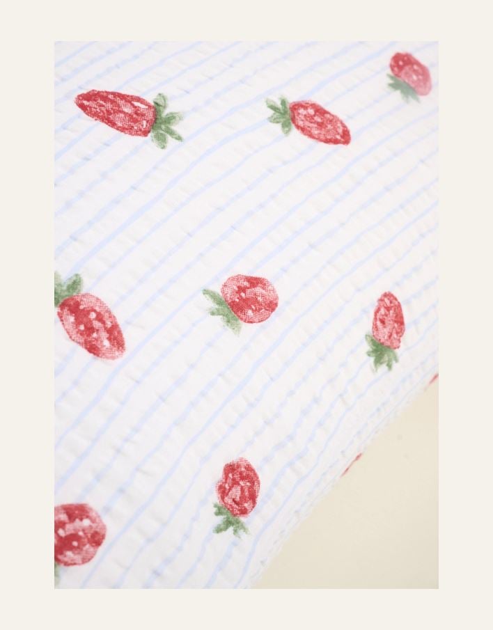 Örngott i bäckebölja ljusblå - 2