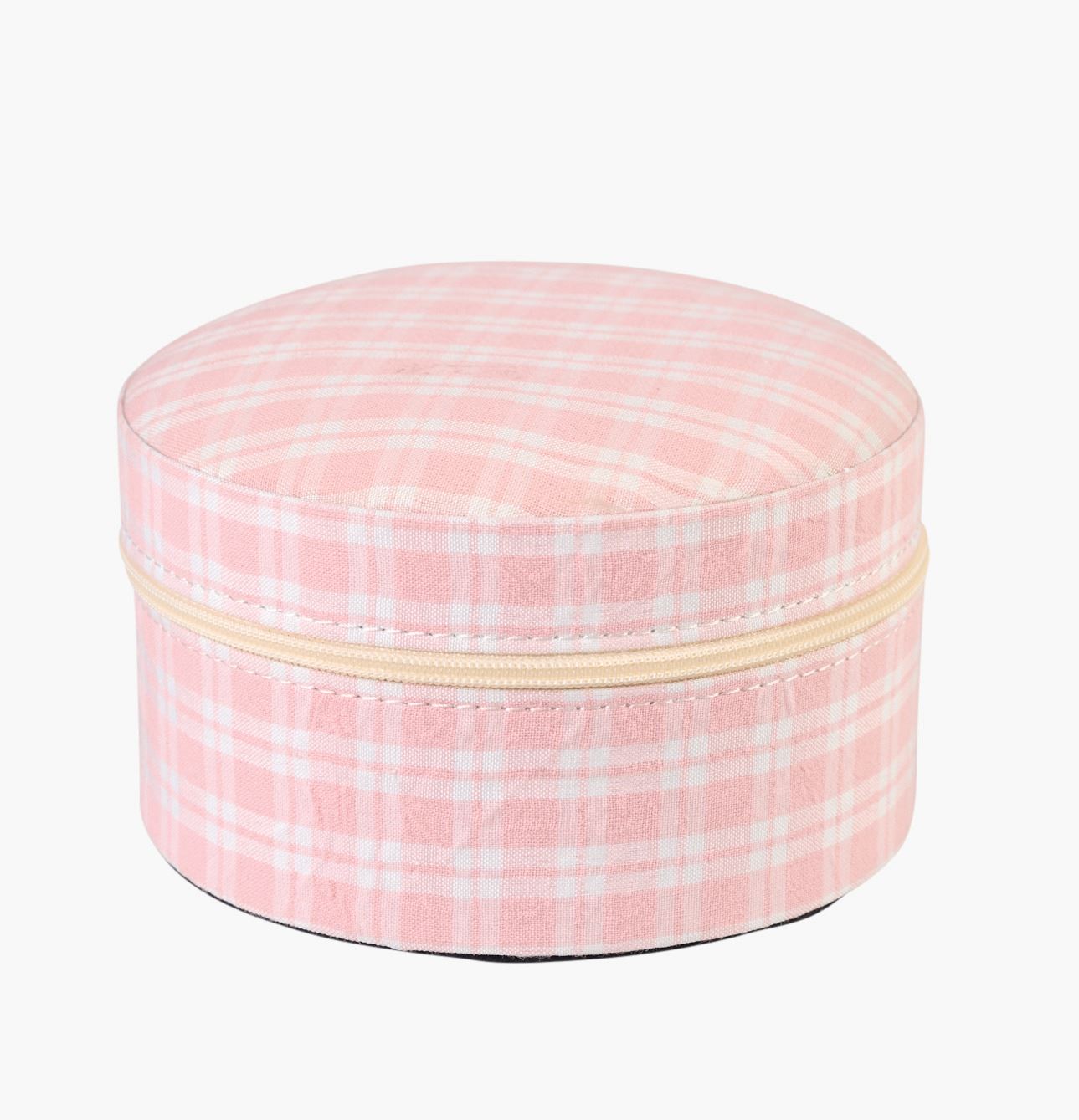 Smyckeskrin med dragkedja ljusrosa - 3