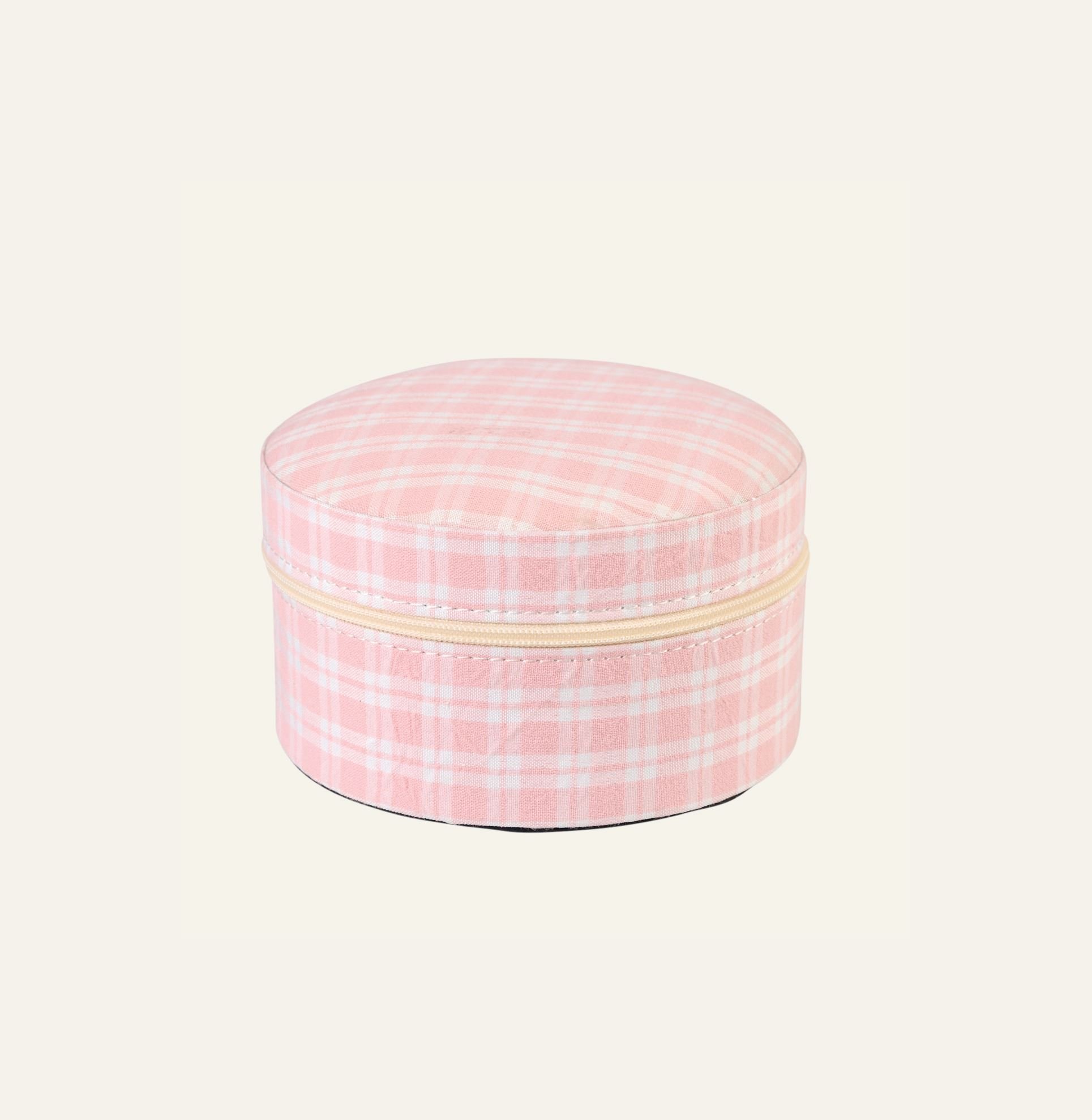 Smyckeskrin med dragkedja ljusrosa - 3