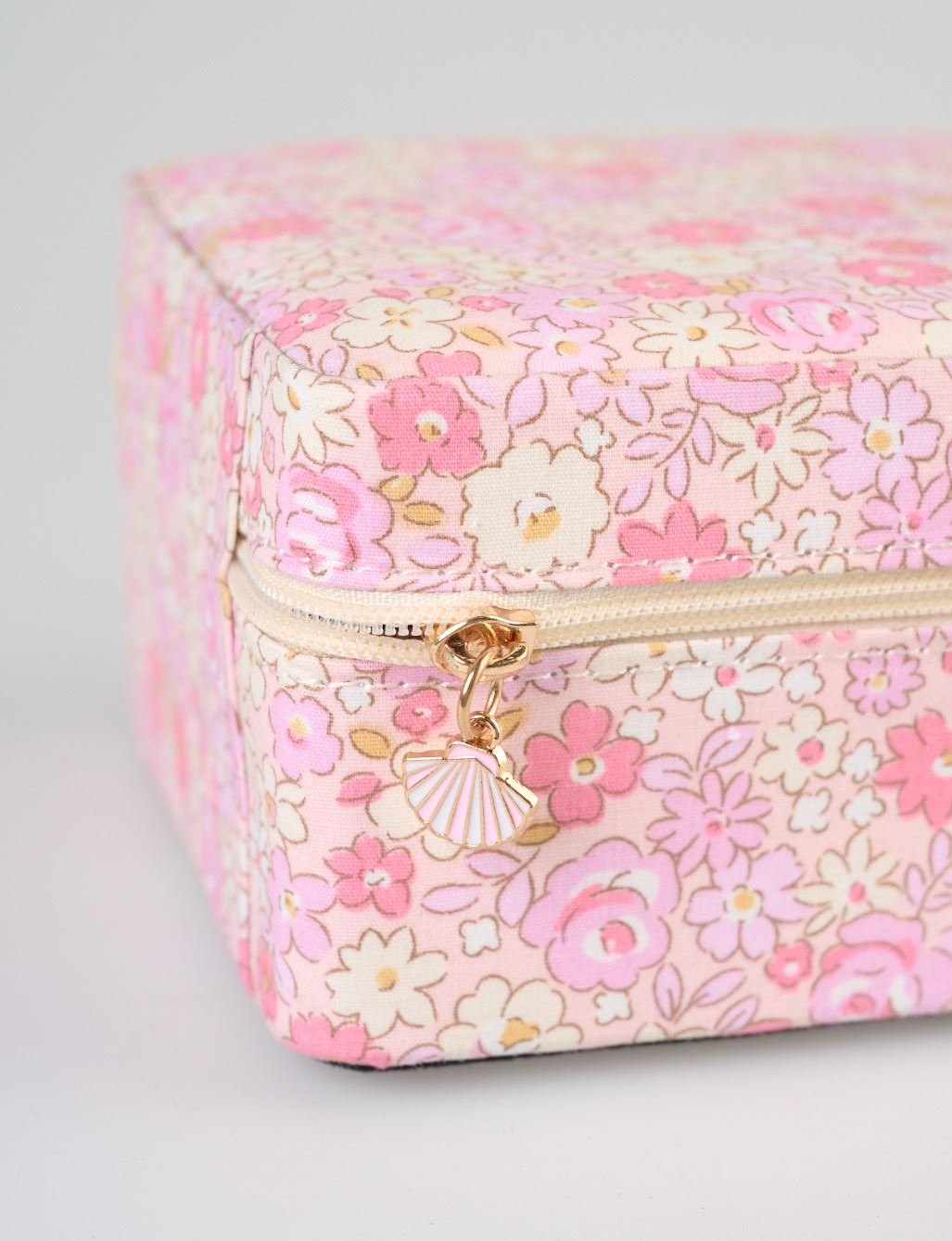 Smyckeskrin med dragkedja ljusrosa - 3